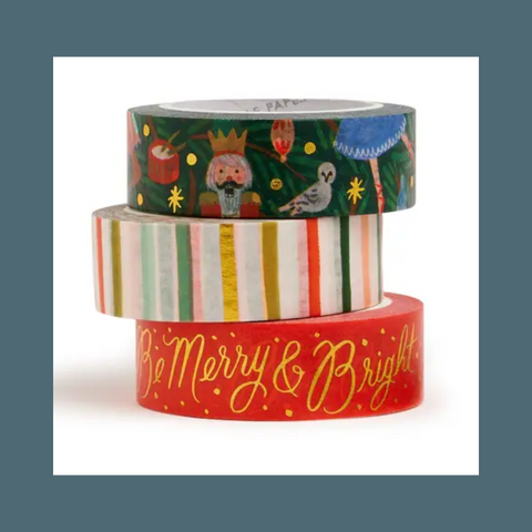 Nutcracker Holiday Paper Tape