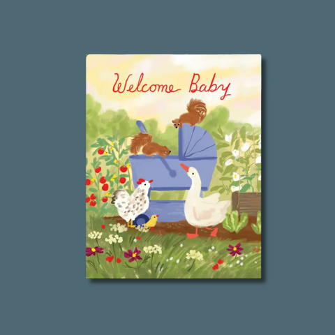 Farm Baby Card