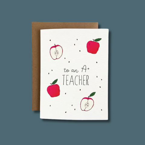 A Plus Teacher Card