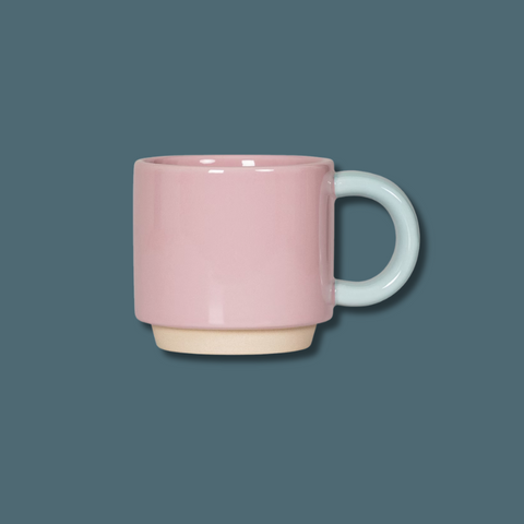 Pink Stackable Skittle Mug by Lund London
