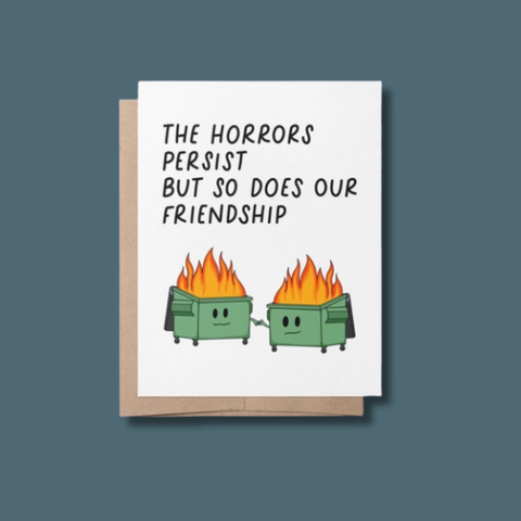 The Horrors Persist Card