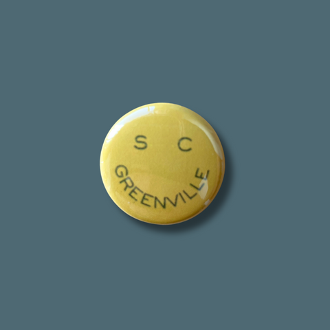 Smiley face with letters for eyes and mouth