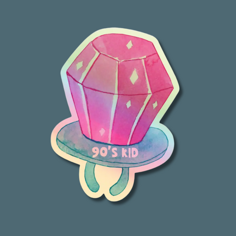 90's Kid Ringpop Sticker