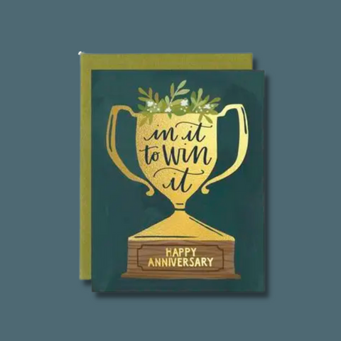 Gold trophy