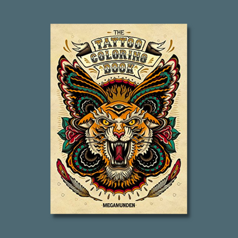 Tattoo Coloring Book