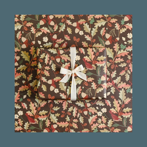 Among The Oaks Wrapping Paper Sheet