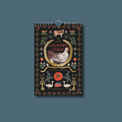 2026 Country Farm Kitchen Calendar