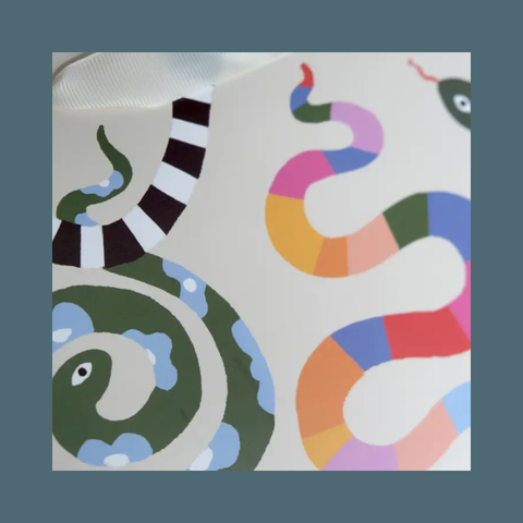 Rainbow Snakes Gift Bag