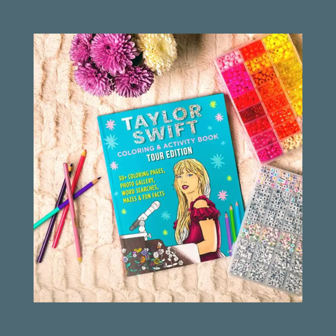 Taylor Swift Coloring And Activity Book: Tour Edition