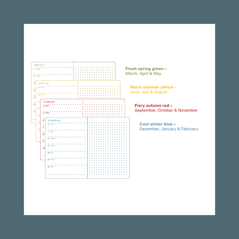 2027 Colorful Seasons Edition Planner