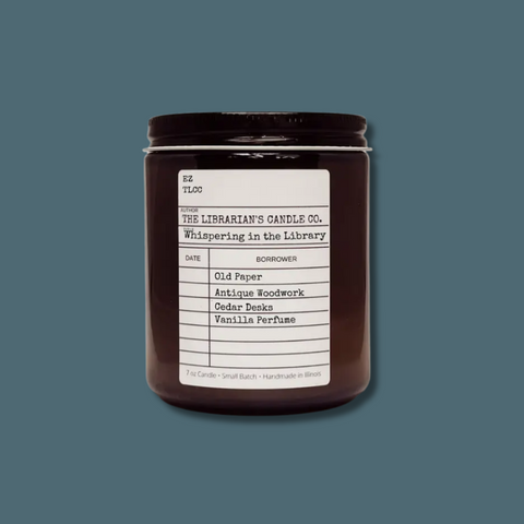 Whispering In The Library Candle