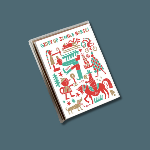 Giddy Up Jingle Horse Boxed Set