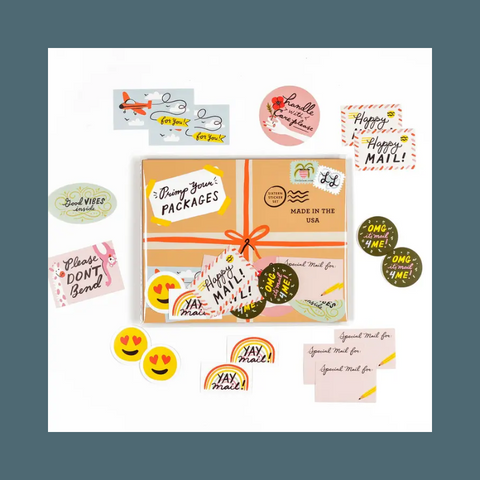 Primp Your Packages Sticker Set
