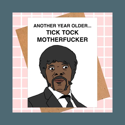 Pulp Fiction Birthday Card