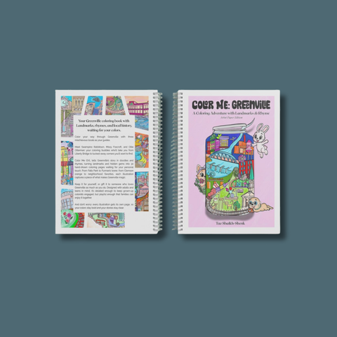 Color Me GVL: Greenville, SC Coloring Book
