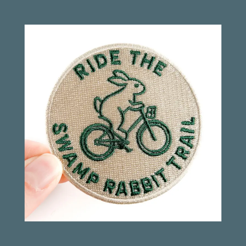 Swamp Rabbit Trail Embroidered Patch