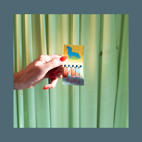 Dog Matchbook