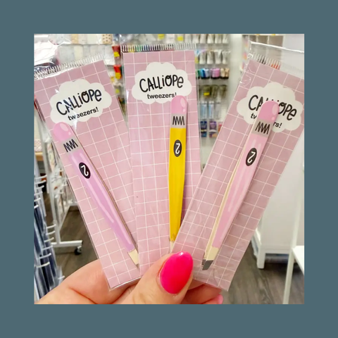 Yellow Pencil Tweezers 