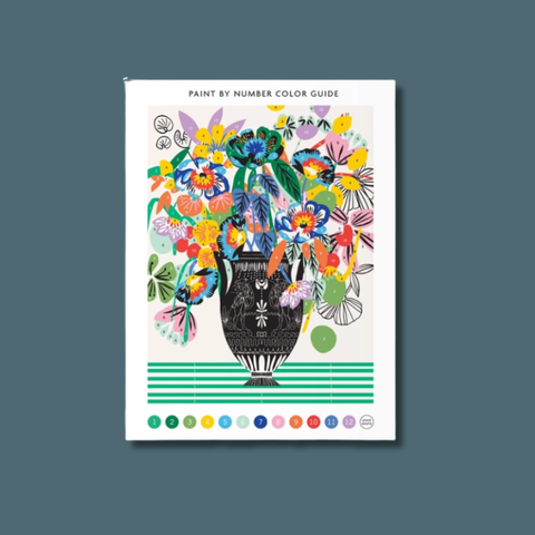 Kitty McCall Etruscan Vase Paint By Number Kit