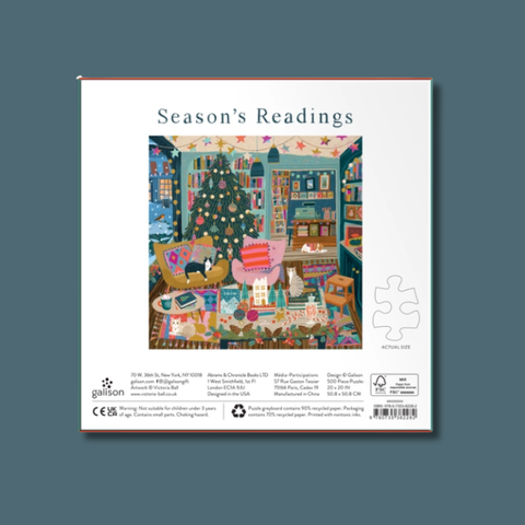 Season's Readings Foil Puzzle