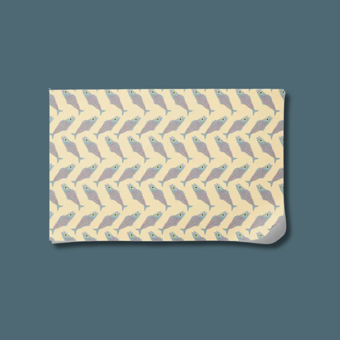 Herring Wrapping Paper Sheets Roll
