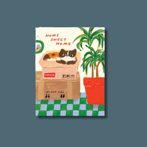 Cat Housewarming Card