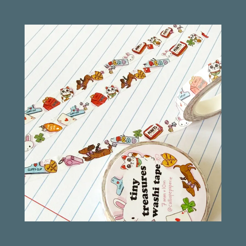 Tiny Treasures Narrow Washi Tape