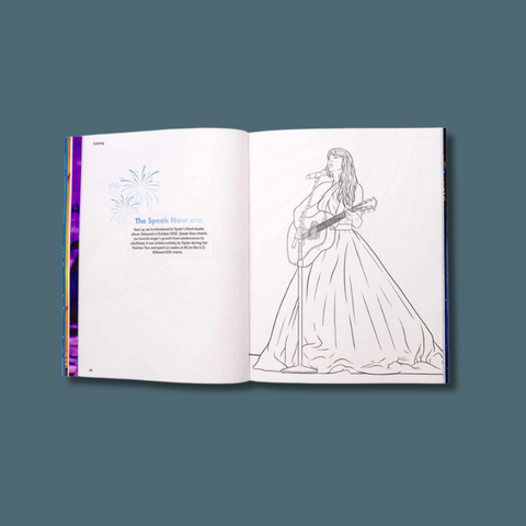 Taylor Swift Coloring And Activity Book: Tour Edition