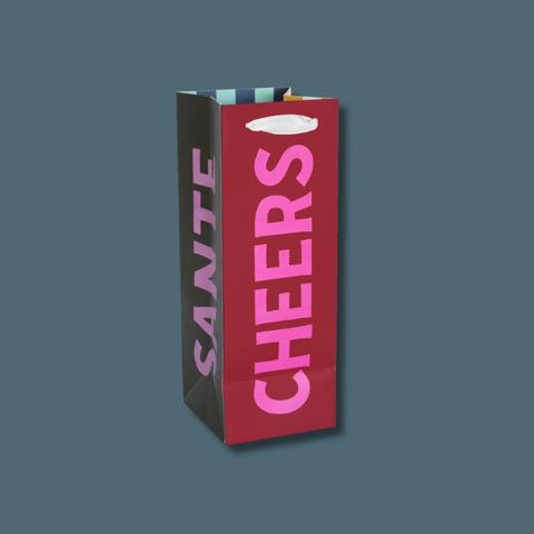 Cheers Wine Gift Bag