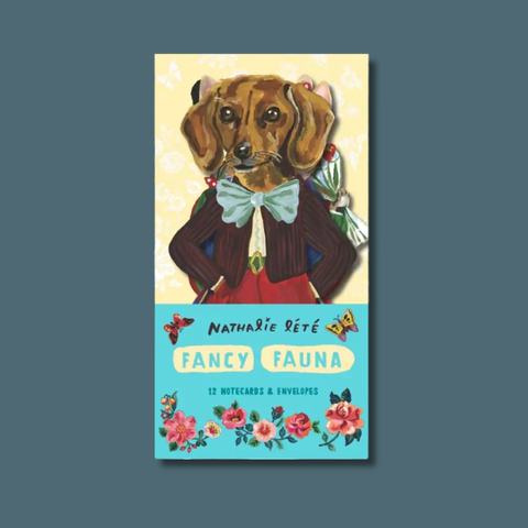 Fancy Fauna Notecard Set