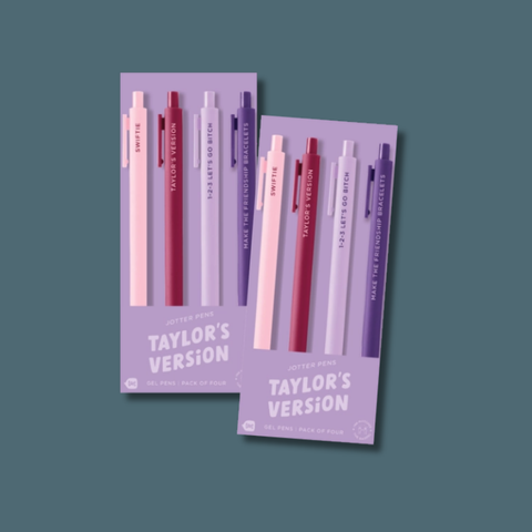 Taylor's Version Swiftie Jotter Pen Set