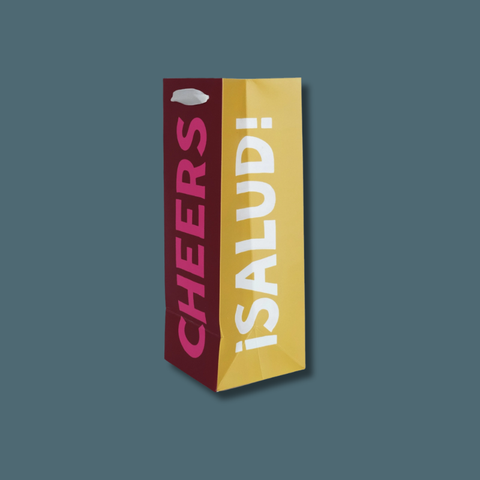 Cheers Wine Gift Bag