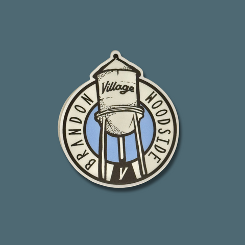 Village Watertower Sticker