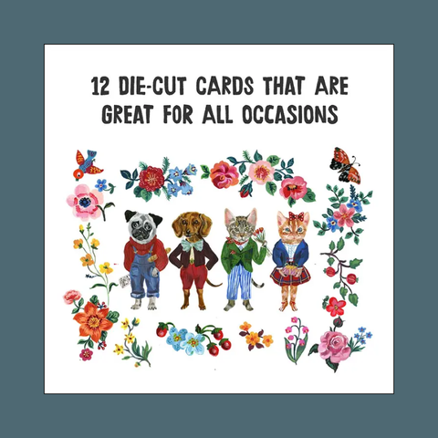 Fancy Fauna Notecard Set