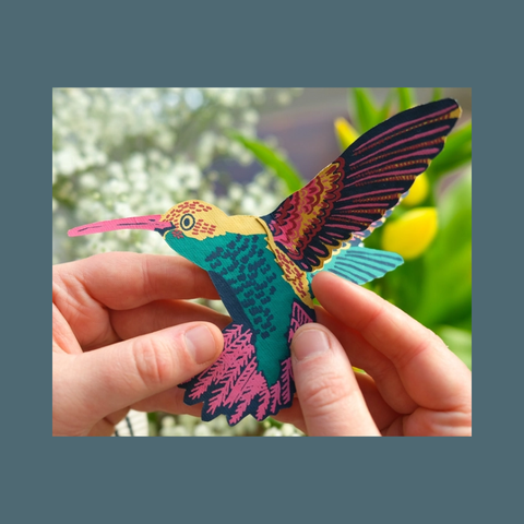 Hummingbird Greeting Card