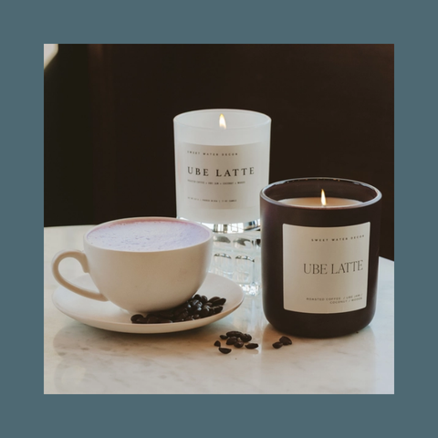 Ube Latte Soy Candle 