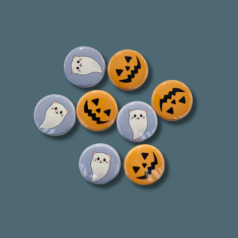 Halloween Pinback Buttons