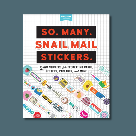 So. Many. Snail Mail Stickers.