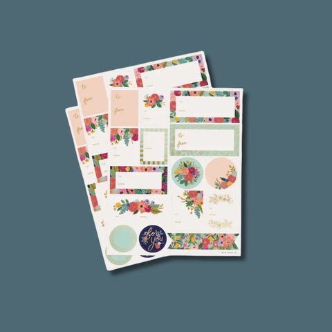 Garden Party Gift Stickers