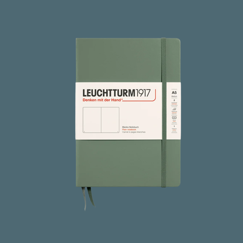 A5 Hardcover Plain Notebook
