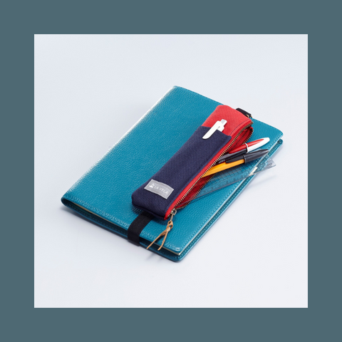 Colorblock Pencil Pouch