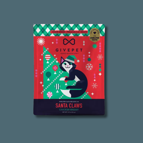 GivePet Santa Claws Christmas Cat Treats