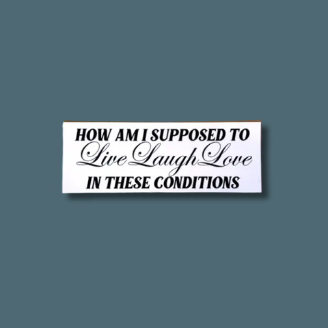In These Conditions Car Magnet