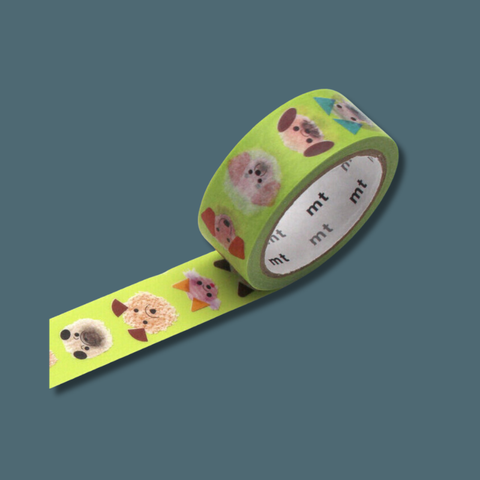 Puppy's Face Washi Tape