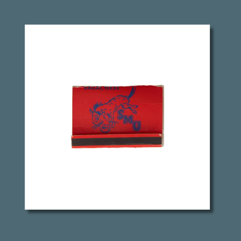Southern Methodist University Matchbook Print
