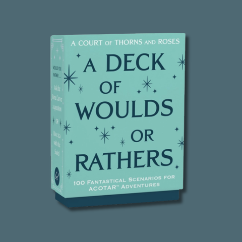 A Court Of Thorns And Roses Official Deck: A Deck Of Woulds Or Rathers