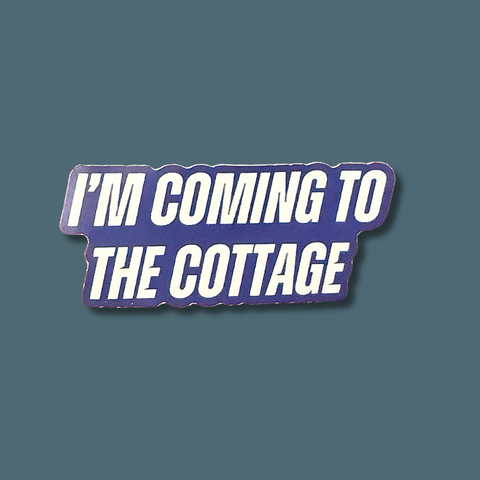 Heated Rivalry Cottage Sticker