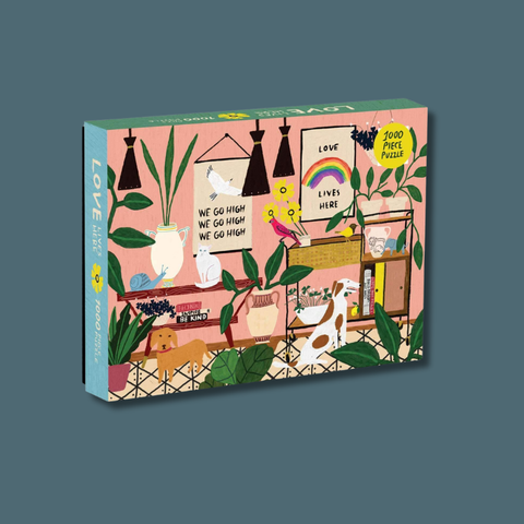 Love Lives Here Jigsaw Puzzle