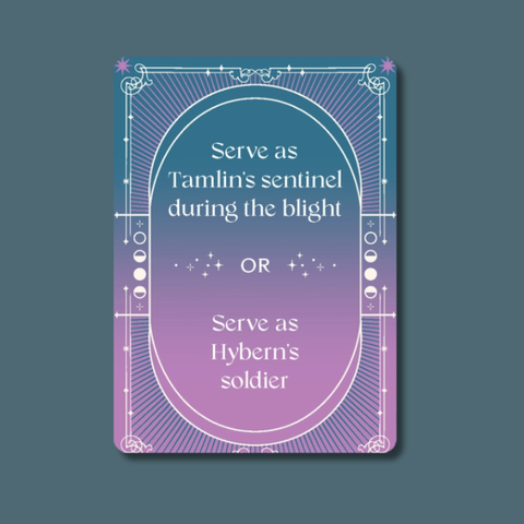 A Court Of Thorns And Roses Official Deck: A Deck Of Woulds Or Rathers