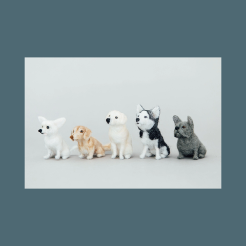 Little Felted Friends Labrador Retriever Needle Felting Kit